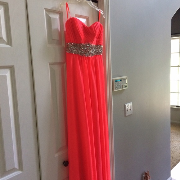 Coral Prom Dress