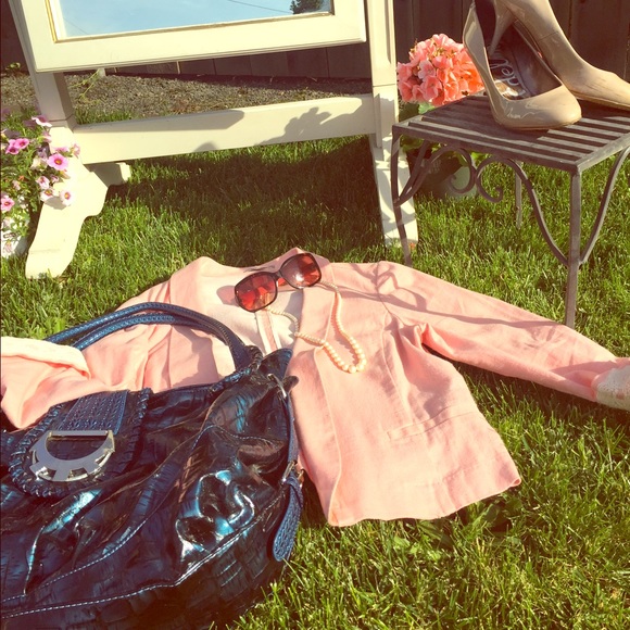 Blue purse