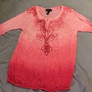 Ombré Top- INC size medium