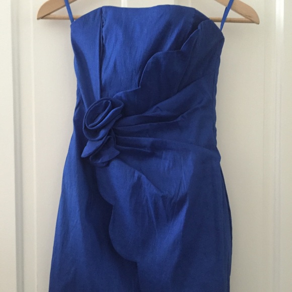 Sapphire Blue Cocktail Dress
