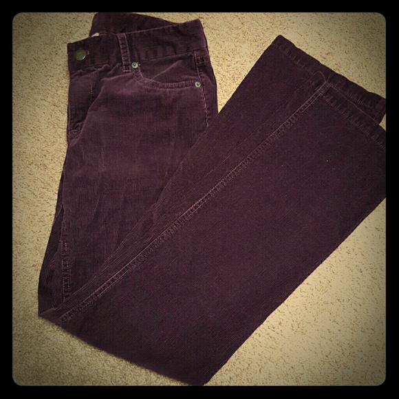 J. Crew size 4 regular corduroy pants