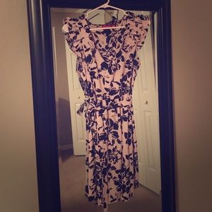 Light pink and black ELLE dress