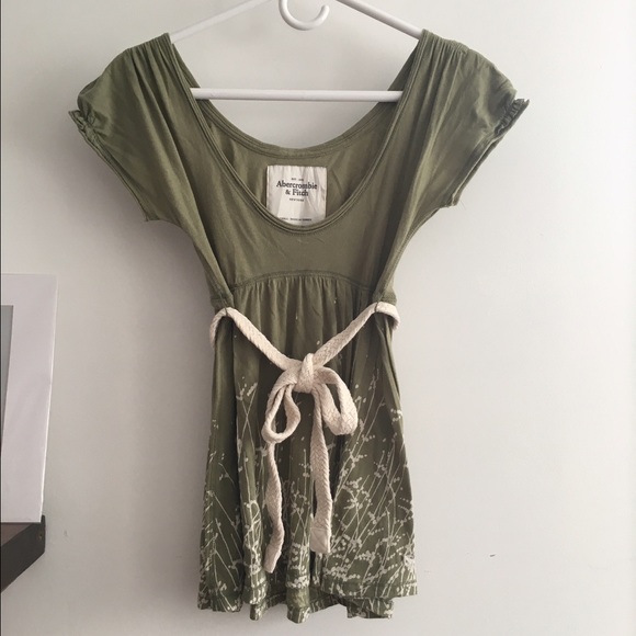 Abercrombie & Fitch shirt with waist tie