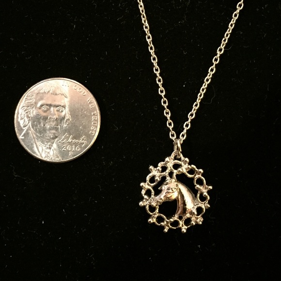 16" Necklace- Horse Equestrian & Western Jewelry - Picture 2 of 2