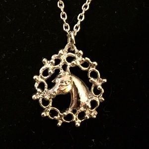 16" Necklace- Horse Equestrian & Western Jewelry