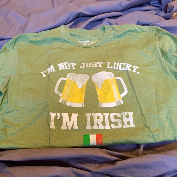 NWOT Irish t-shirt size large