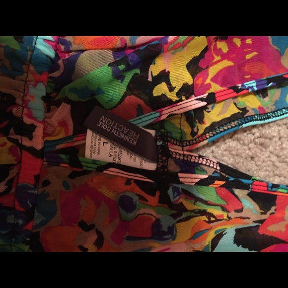 Kenneth Cole Reaction Deep V Skater Dress - Picture 2 of 3