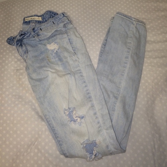 PacSun Pants - Light wash ripped jeggings