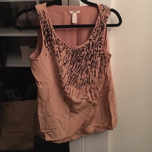 REDUCED - Like new Sequin Silk top
