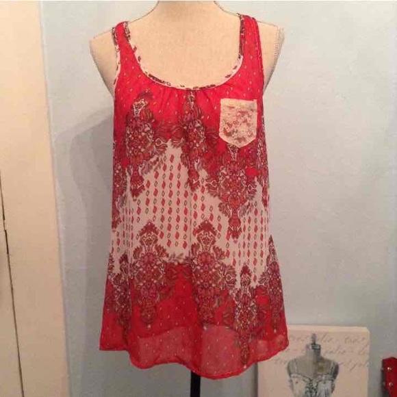 Bohemian print Tank top