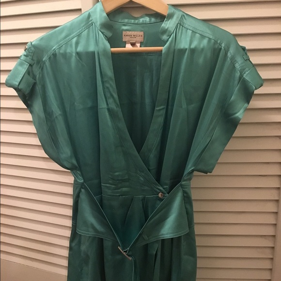 Karen Millen Silk Wrap Top