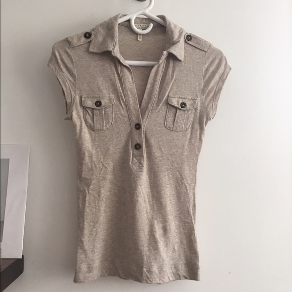 Old Navy collar tee