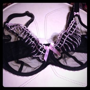 Chantelle see-through bra.