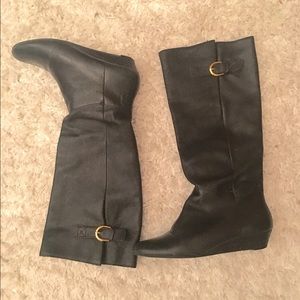Authentic Steve Madden Intyce leather boots