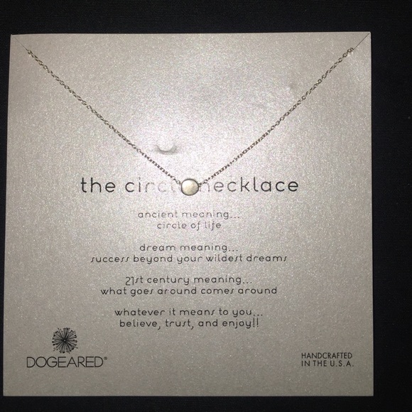 Dogeared Circle Necklace