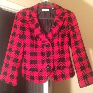 Red 🌹suit jacket from coldwater creek