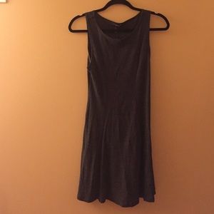 Grey Lightweight Skater Dress