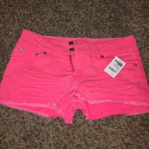 Hot Pink Shorts