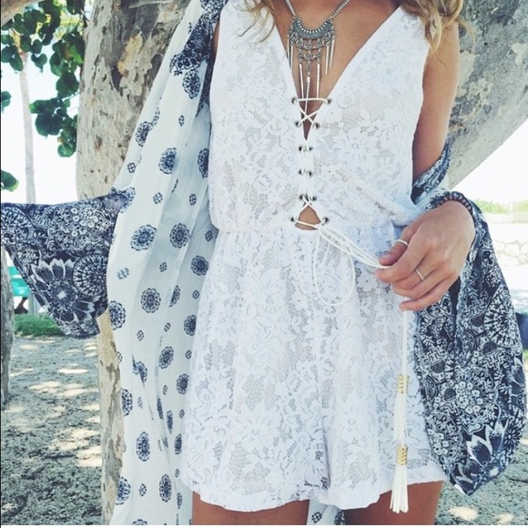 LF lace romper