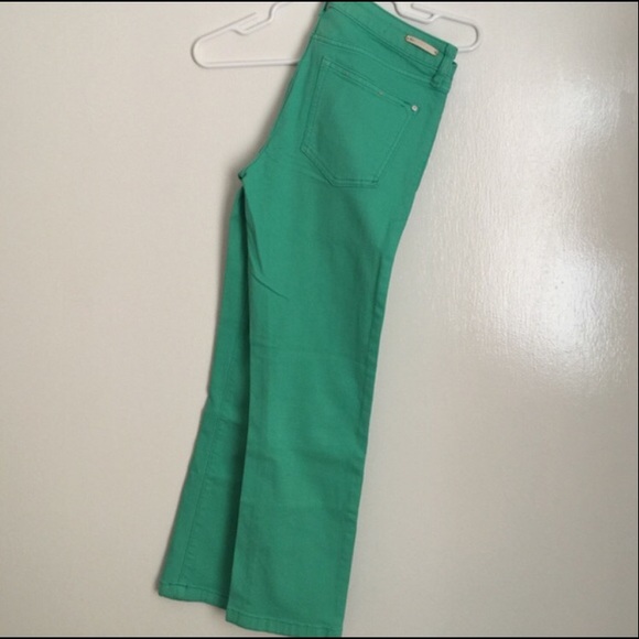 Pilcro stet cropped colored denim