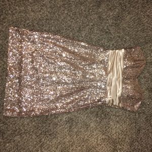 Rose Gold Sequence Dress
