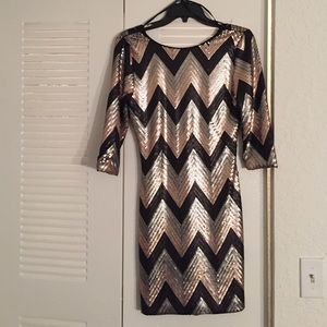 As U Wish sequin cocktail dress