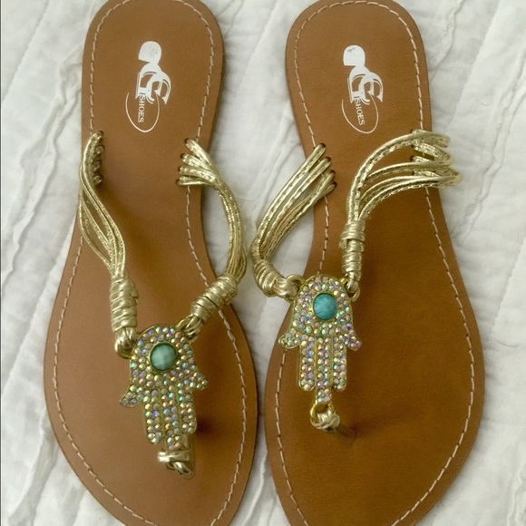 Hamsa sandals