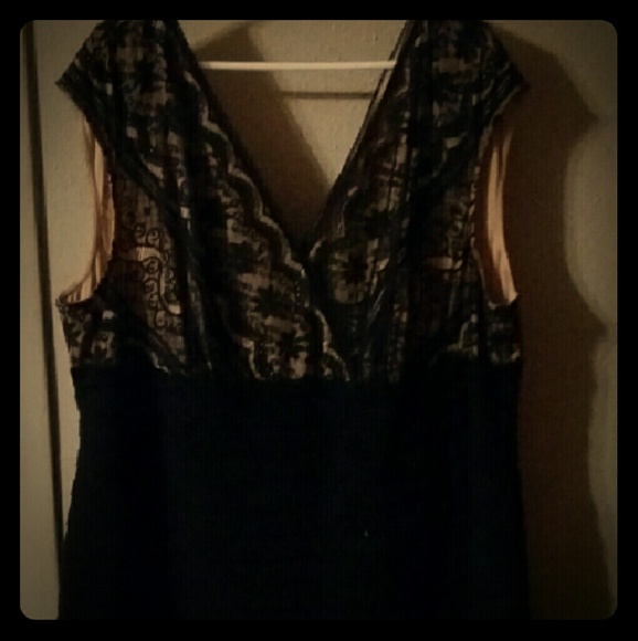 Black and Tan dress