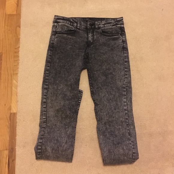 Black Acid Wash Jeans 💎