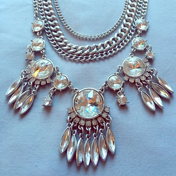 Faux Stone Statement Necklace