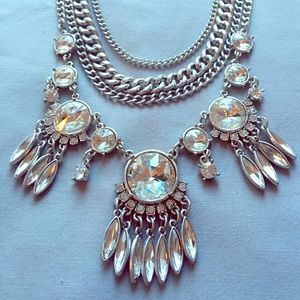 Faux Stone Statement Necklace