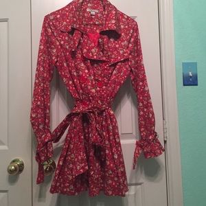 Floral spring jacket