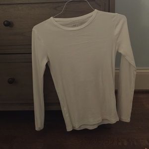 long sleeve white shirt