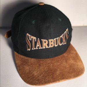 starbucks adjustable hat