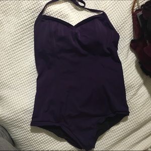 Urban Outfitters Deep Purple Swimsuit