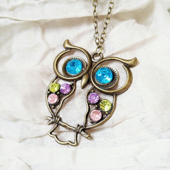 🆑Cute Owl Pendant Necklace