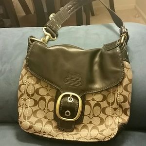 💯 NWOT AUTHENTIC COACH CROSS BODY PURSE