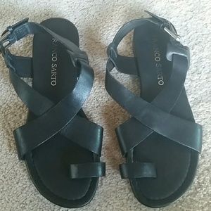 Franco Sarto Crisscross Sandals