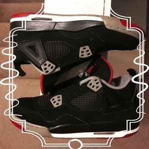 Jordan Bred 4's 🔥