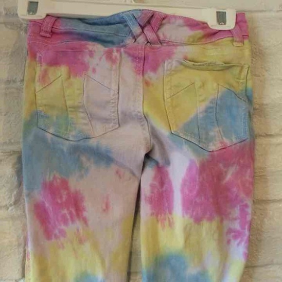 ❌sold tie dye skinny jeans - Picture 4 of 4