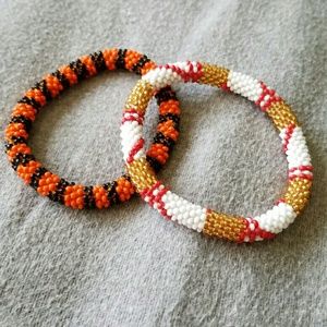 2 Beaded Nepal Bracelets