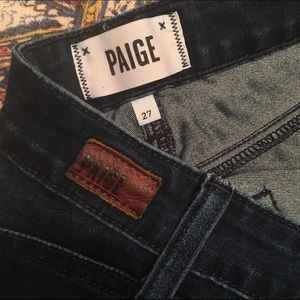 Paige Peg Super Skinny Jeans in Dreamcatcher