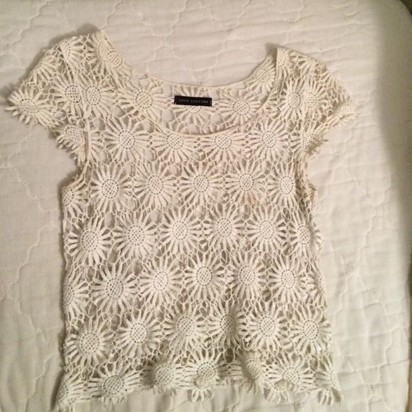 Lace short sleeve :)