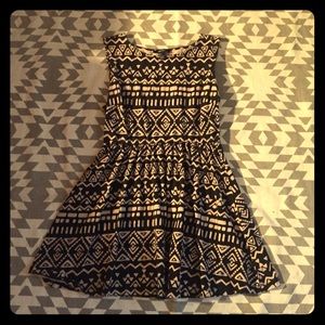 tribal skater dress