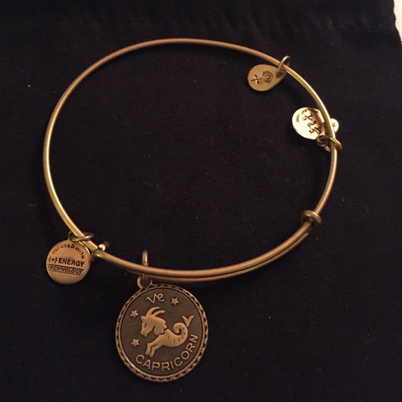 Alex & Ani Zodiac Capricorn charm bracelet bangle