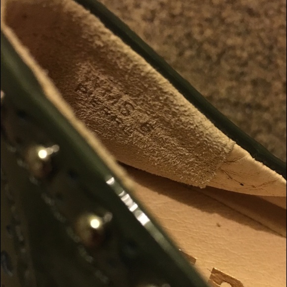 REPORT Patent Leather Studded Pointy Flats, sz 5/6 - Picture 3 of 3