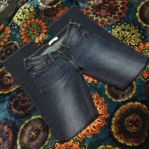 (EUC) Dark Wash Hollister Bootcut Jeans