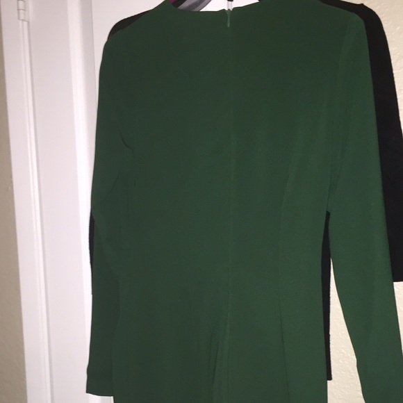 Line & dot long sleeve mini dress - Picture 4 of 4
