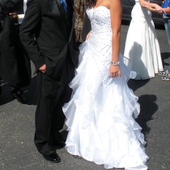 Johnathan Kayne for WOW! Strapless Formal Dress