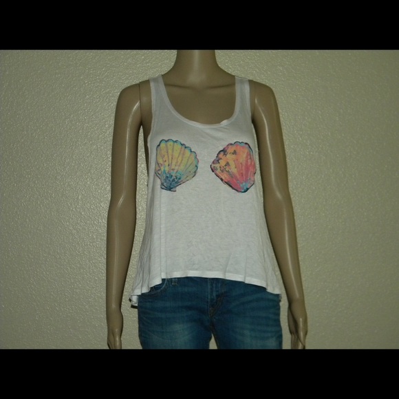 New Mermaid Shells Tank Top